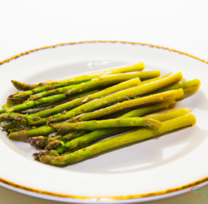 Cooked asparagus