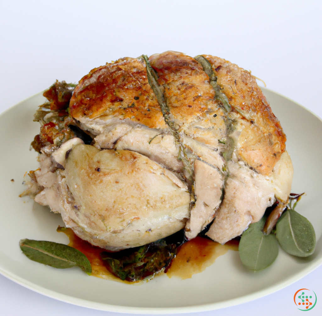 Turkey Roast With Sage And Onion Stuffing